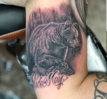 Tattoos - Bear//Script - 135065